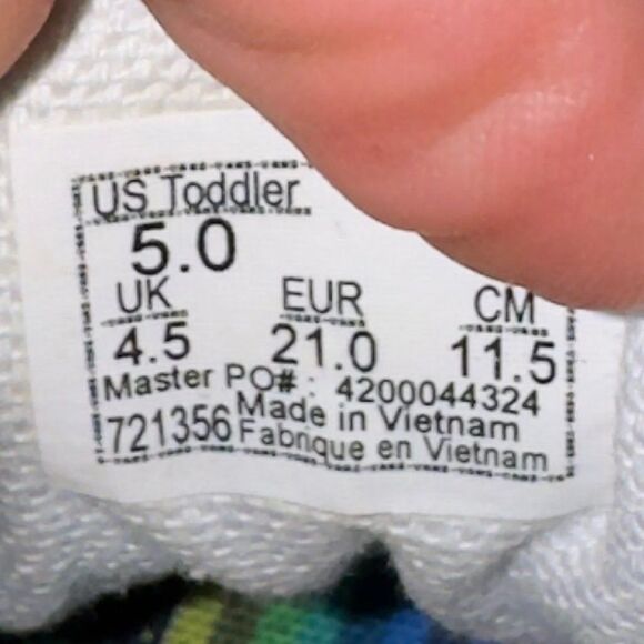 Vans x Crayola Authentic Elas "DIY / Sketch Yours" VN0A34A1ARE Toddler 5 - Picture 10 of 12